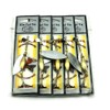 HENGJIA Lot 5 Metal Spinner Spoon Trout Bass Pike Metal