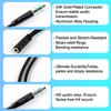 Enhanced Headphone Splitter for PC – 3.5mm Female to Dual