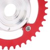 38T 104 BCD Electric Bike Chainring and Adapter Aluminum Alloy