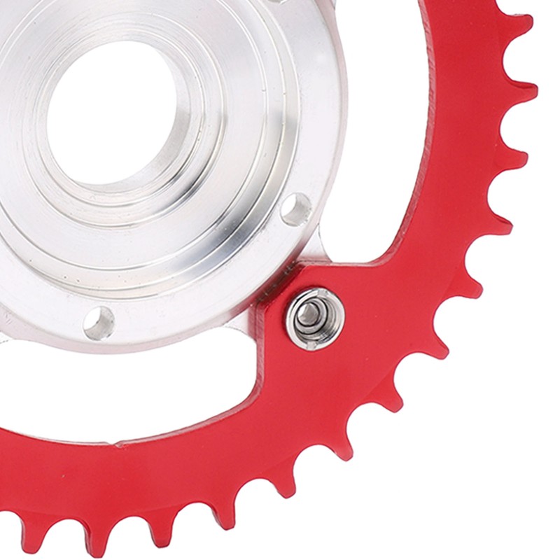 38T 104 BCD Electric Bike Chainring and Adapter Aluminum Alloy