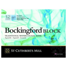 Bockingford 300gsm Block 14 x 10 inches (26 x 36 cm) Not