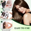 LASRWUP Brown Hair Dye Shampoo for 100% Gray Hair Coverage