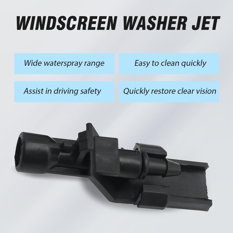 JUUDDENPARTS 2Pcs 76810TP6A01 Windscreen Wiper Washer Nozzle Jet Sprayers Replacement
