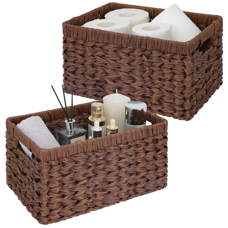 GRANNY SAYS Wicker Storage Baskets for Shelves, Wicker Baskets for