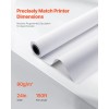Wide Format Plotter Paper Roll 24 In X 150 Ft