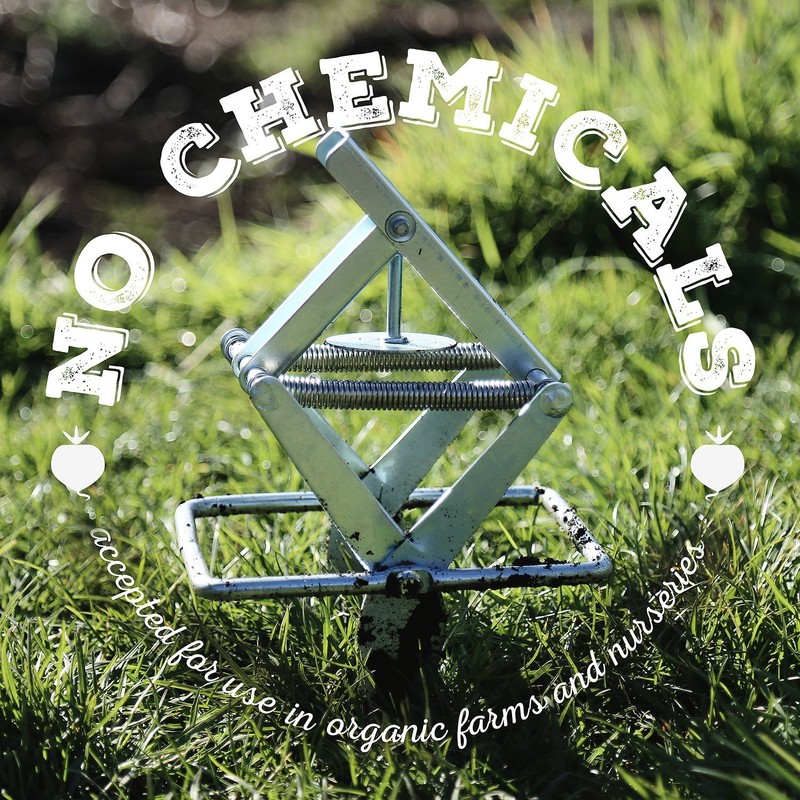 ASPECTEK Mole Eliminator Trap - Easy-to-Use Scissor-Style Mole Killer for