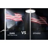 Ofuray Solar Flag Pole Light 3In1 Design, Brightest Flag Pole