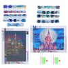 DIY Diamond Painting Kit Castle Embroidery Arts Craft Picture for