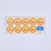 Discount Stickers 40Φ (Yellow) 3 Discount, Diameter 1.6 inches (40