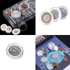 Osuter Coin Capsules Storage Plastic Coin Holder with Storage Box