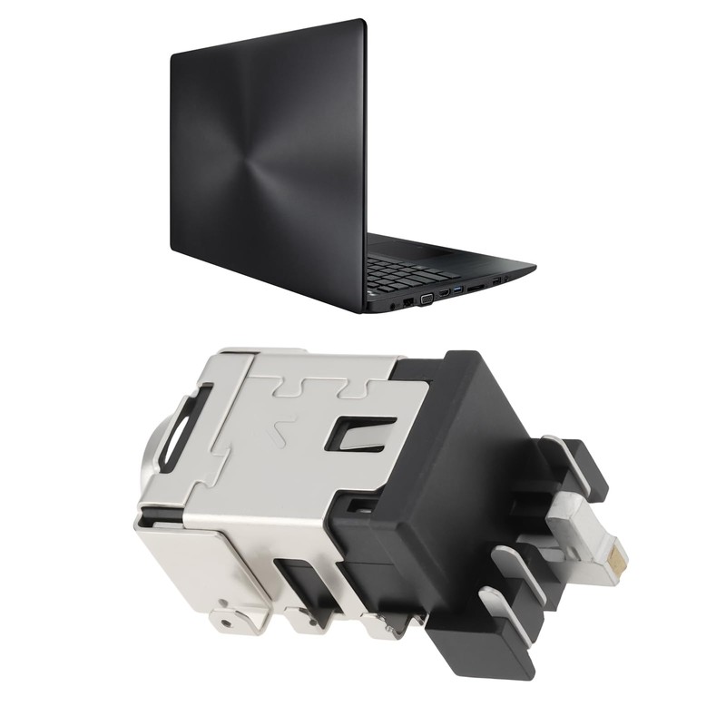 Micro Traders 2pcs DC Socket Connector Charging Port Replacement Compatible