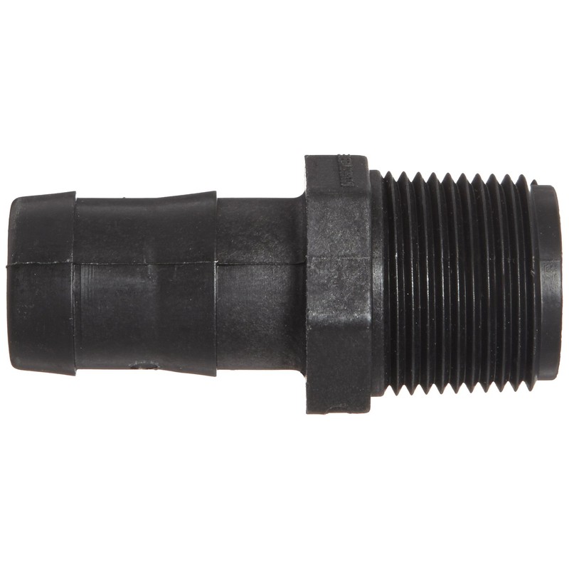Banjo HB100 Polypropylene Hose Fitting, Adapter, 1" NPT Male x