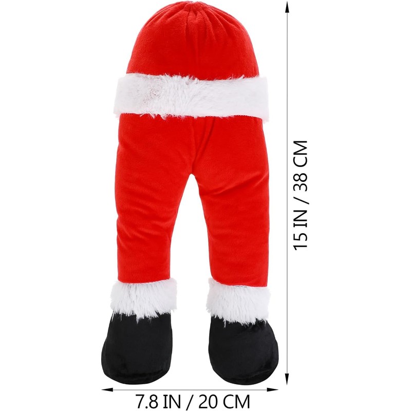 Christmas Plush Santa Christmas Decoration Christmas Tree,Santa Ornaments Santa Legs