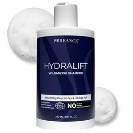Pureance Hydralift – Champú Voluminizador para Cabello Delgado para Mujeres y Hombres – Champú Limpio para Engrosar y Dar Volumen al Cabello – Sin Sul