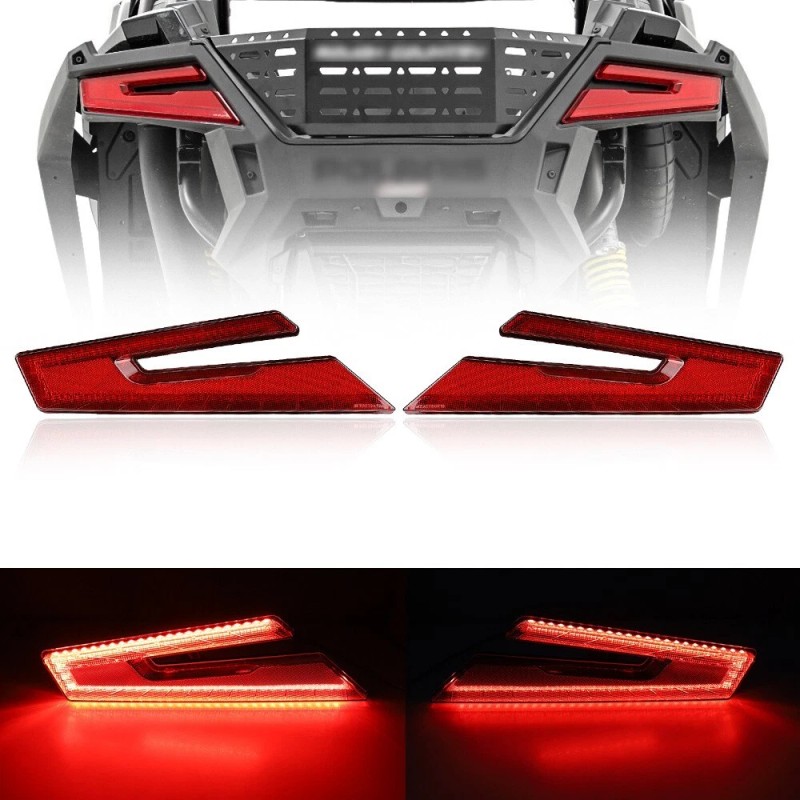 Unbranded Pair LED Brake Rear Tail Lights For Polaris RZR