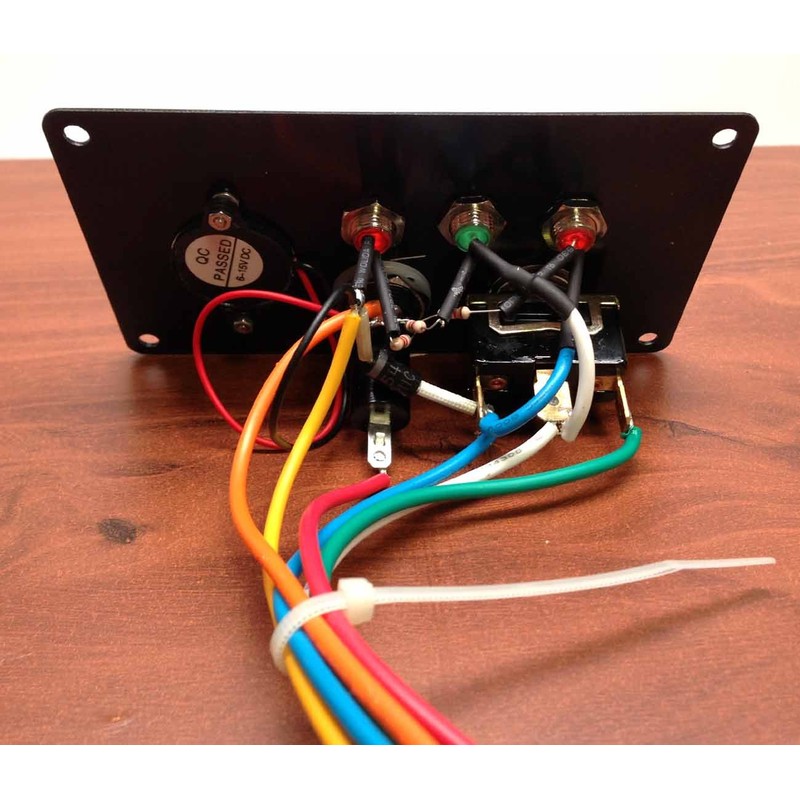 Marine Boat Bilge Alarm Pump Switch Aluminum Plate Manual Automatic