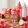 Honeydak 100 Pcs Snow Cone Cups 6 oz Disposable Paper