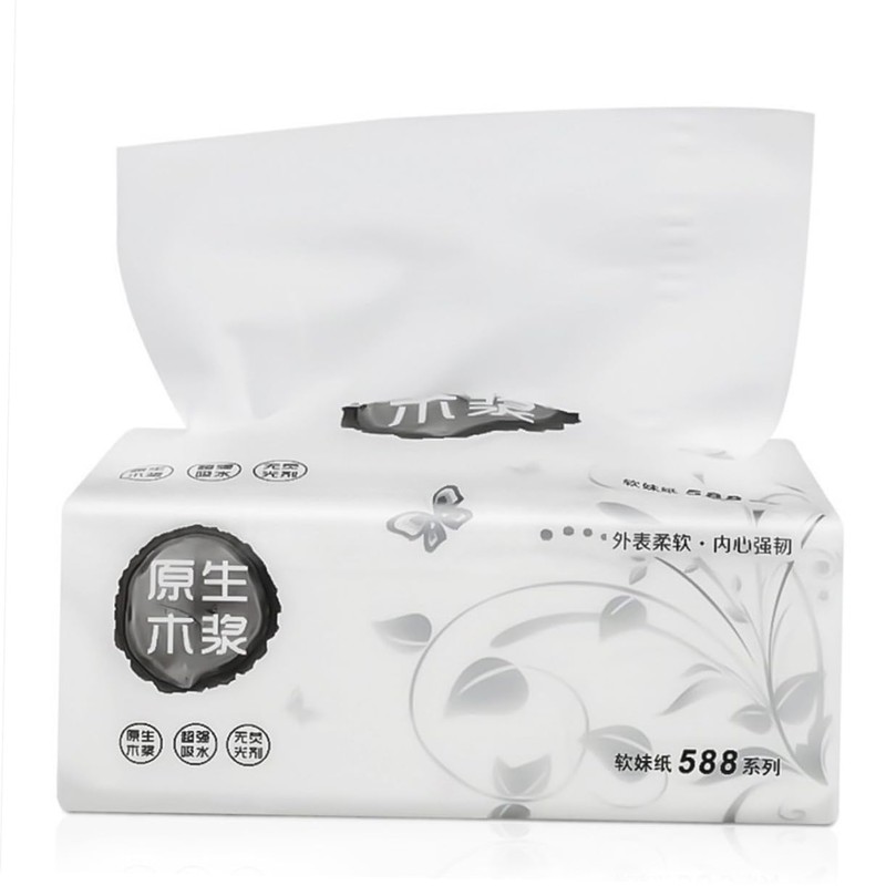 Abaodam 8pcs Pulp Paper Extraction Paper Tissue Facial Tissues Paper