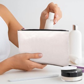 RTTLALUO Dachshund Mom Makeup Bag, Skeleton Spooky Skull Dog Gifts For Women, Dachshund Mom Makeup Pouch, Travel Toiletry Bag With Zipper, Birthday Anniversary Christmas Gifts For Mom Sister