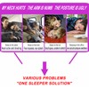 Mayeujds Inflatable Cuddling Pillow Flight Pillows for Long haul Flights