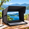 Foldable Laptop Sun Shade for Outdoor Work – Portable Privacy