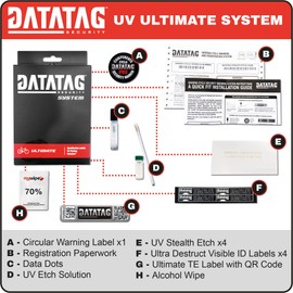 Datatag Ultimate Bicycle Security Identification System Universal