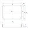 Junction Box ABS Housing 155 x 115 x 75 mm
