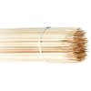 NatureStar Wooden skewers with long tip, birch wood, 20 cm