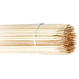 NatureStar Wooden skewers with long tip, birch wood, 20 cm