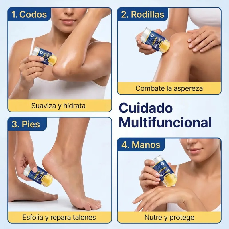 KAISASA Crema de urea al 60 %. Barra para el