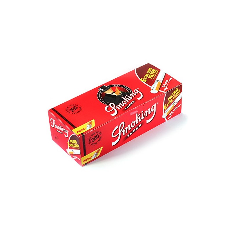 Smoking Extra Long Filter Tubes (Pack of 200)