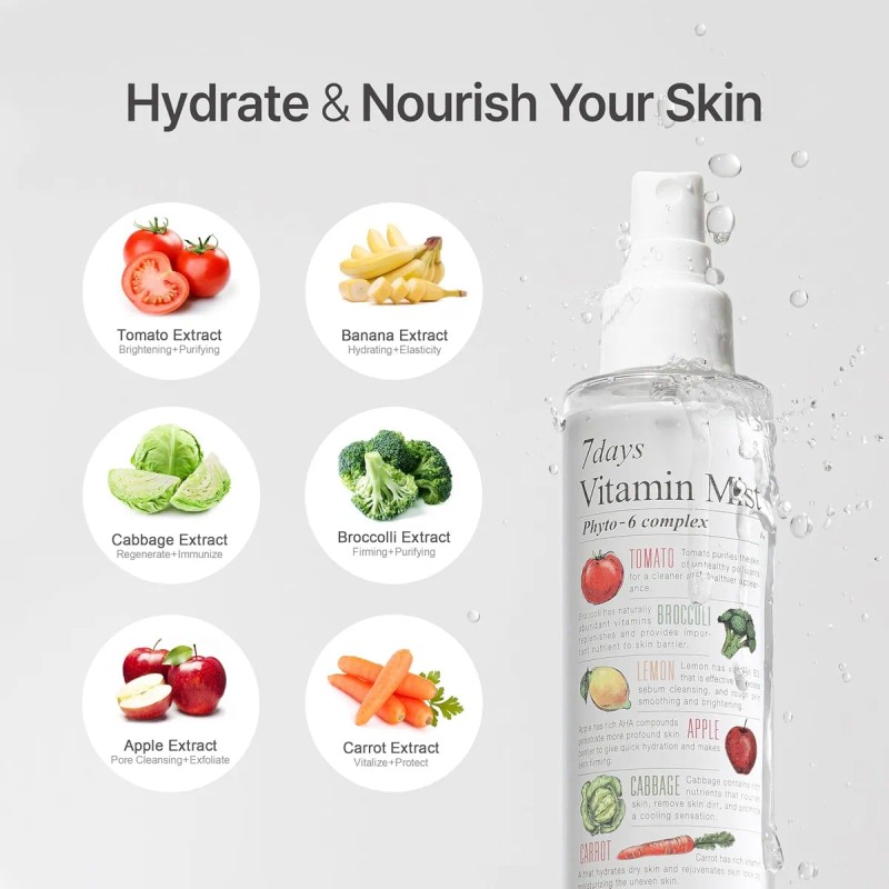 Ariul 7 Días Vitamin Mist 5.07 Fl. Onz. All Natural