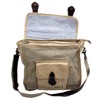 Canvas Shoulder Bag Unisex Leather Bag College Bag Shoulder Bag