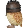 Toyo Stone Creation Object Owl Ornament A 3.3 x 2.8