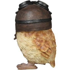 Toyo Stone Creation Object Owl Ornament A 3.3 x 2.8 x 5.3 inches (8.5 x 7 x 13.5 cm) 1416