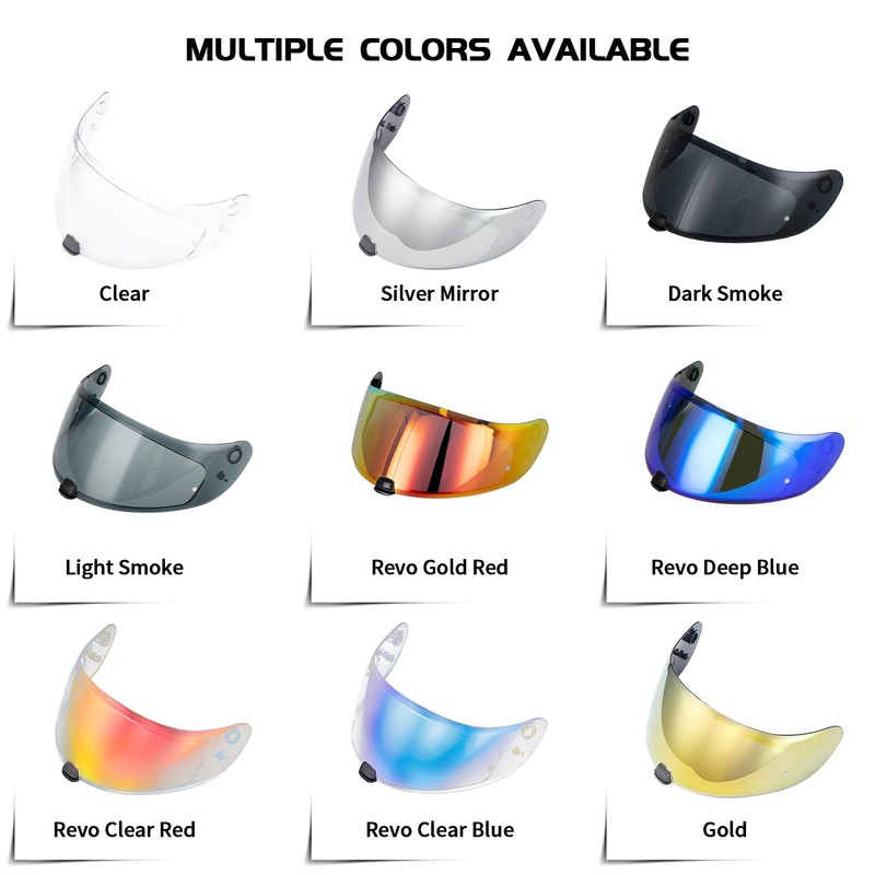 HJ20M Visor Tinted C70 Helmet Visor Dark Shield for HJ20M
