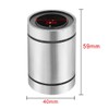 uxcell LM25UU Linear Ball Bearings 25mm Bore 40mm OD 59mm