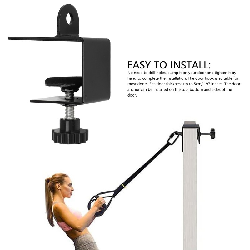 Heavy Duty Door Anchor Attachment for Resistance Exercise Bands Workout