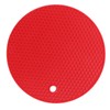 5Pcs Silicone Trivet Mat Square Round Honeycomb Hot Pad Non