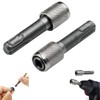 SDS Plus Adapter 6.35 mm (1/4 inch), Bit Holder, 2