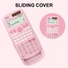Scientific Calculators, IPEROT Pink Scientific Calculator 417 Function, Desktop Math