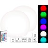 Lunartec Solar Balls: Set of 2 Solar LED Light Balls