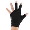 Boodun Unisex Adults 3-Finger Snooker Pool Cue Glove Billiards Shooters
