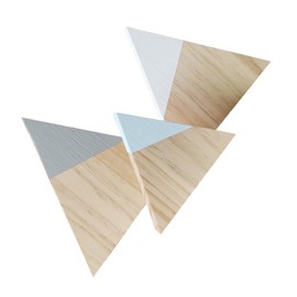 ULTECHNOVO 1set Mountain Shelf Decor Wooden Mountain Sign for Farmhouse Table Centerpiece for Home Restaurant and Hotel Decoration Housewarming 3pcs