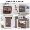 WETRBWEH TV Remote Control Holder Couch Caddy, Non-slip Bedside Caddy