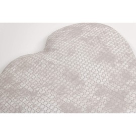 Heart Grain Cushion Approx. 30 x 25 cm Shabby Chic Grey / Beige Heat Cushion