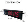 BTBSIGN Workout Timer Wall Interval Clock Count Down/Up Stopwatch with