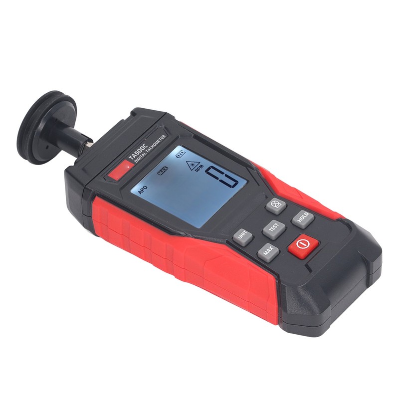 Digital Tachometer Laser Photo Tach Meter RPM Gauge Measurement Tool