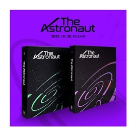 BTS JIN The Astronaut 1st Single Album CD + Folding Poster on Pack + Photobook + Lyric Card + Postcard + Graphic Sticker + Seal Sticker + Photocard + Tracking (Version 02)