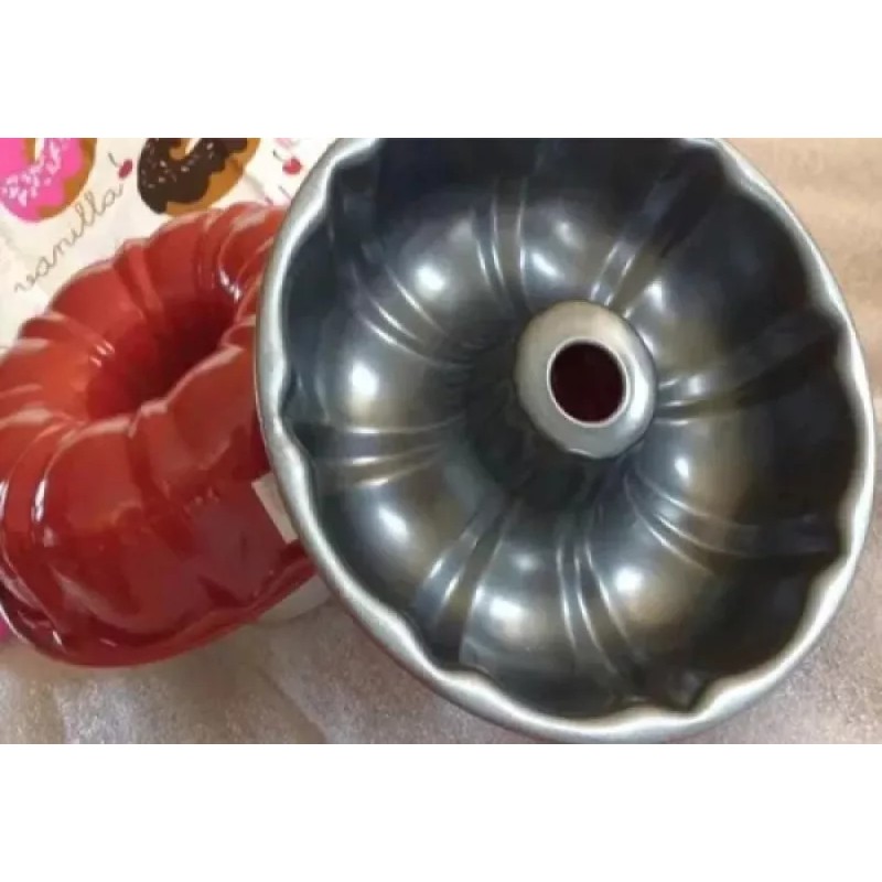 Clicmania Molde De Rosca Antiadherente Horno Pan Gelatina Reposteria